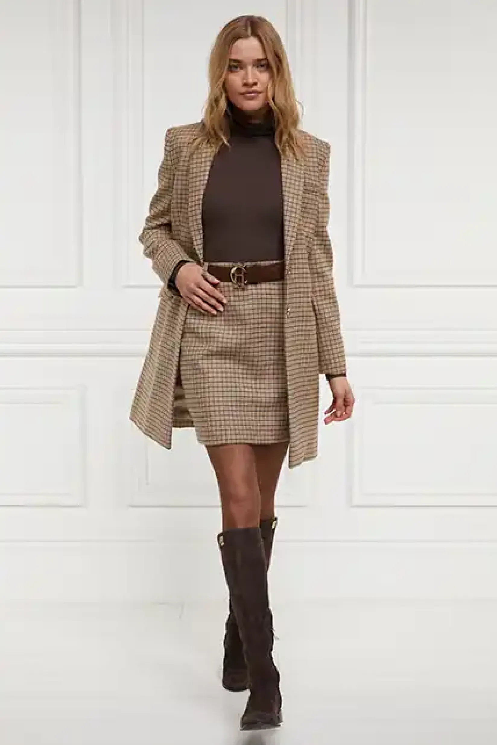 Holland Cooper Skirts|In Stock Tailoring-Regency Skirt Charlton Tweed