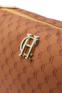 Holland Cooper Makeup Bags|Bags-Regency Wash Bag Tan Monogram