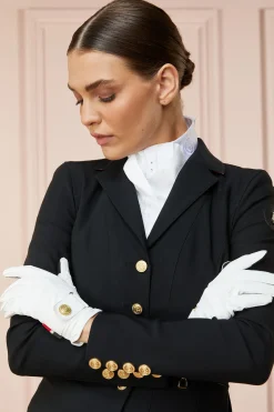 Holland Cooper Riding Gloves|Accessories-Riding Glove White