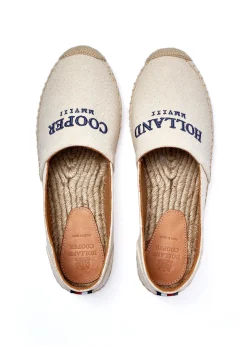Holland Cooper Footwear-Riviera Espadrille Natural