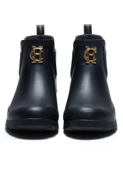 Holland Cooper At The Stables|Equestrian Gifting-Rubber Chelsea Boot Black