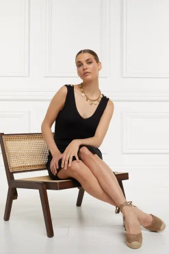 Holland Cooper Sandals|Footwear-Seville Wedge Sandal Taupe