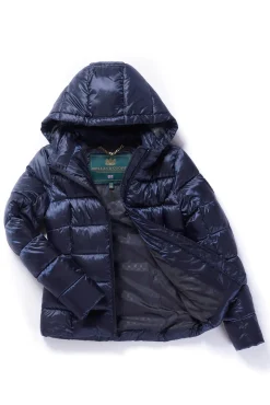 Holland Cooper Jackets-Sherbourne Puffer Ink Navy