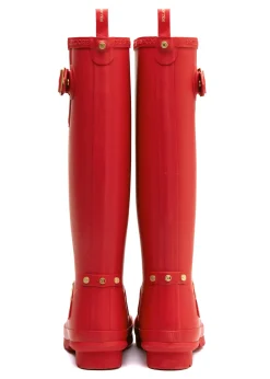 Holland Cooper At The Stables-Sherpa Lined Regency Wellington Heritage Red