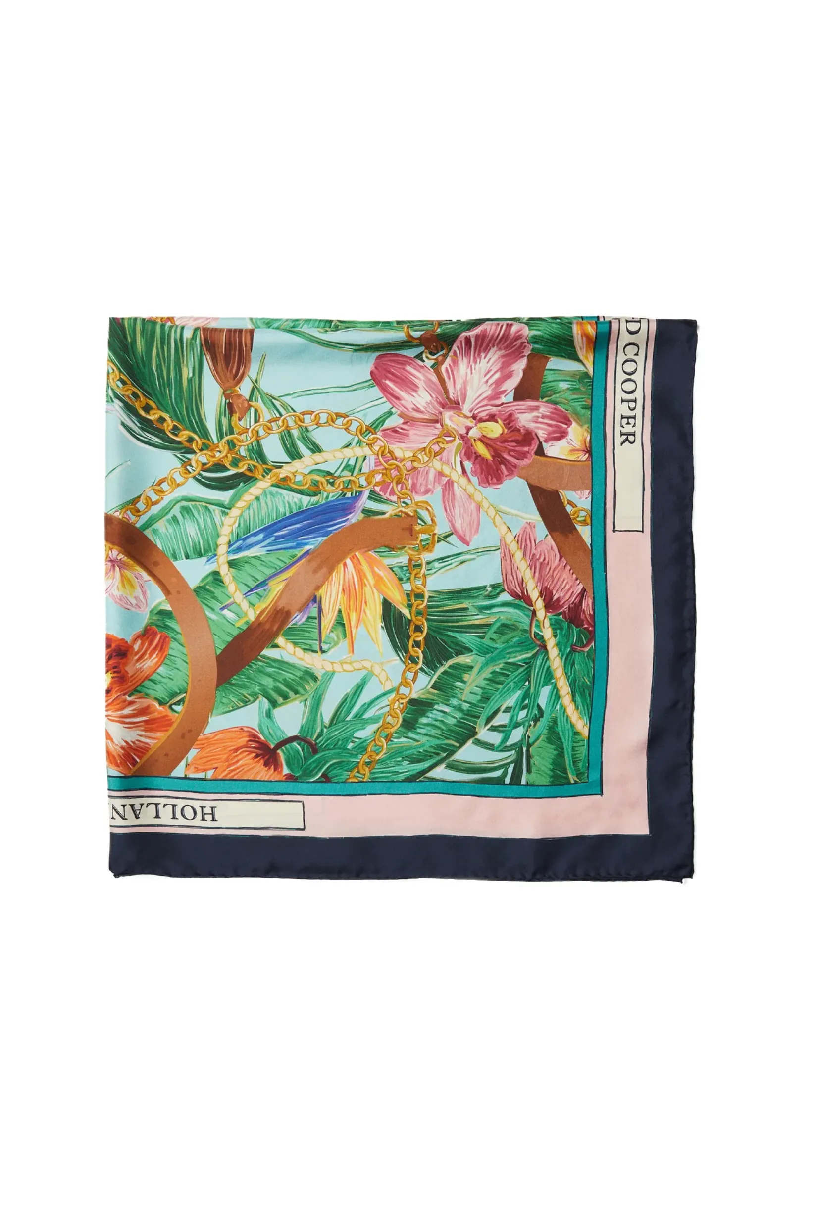Holland Cooper Scarves|Scarves-Silk Scarf St Lucia