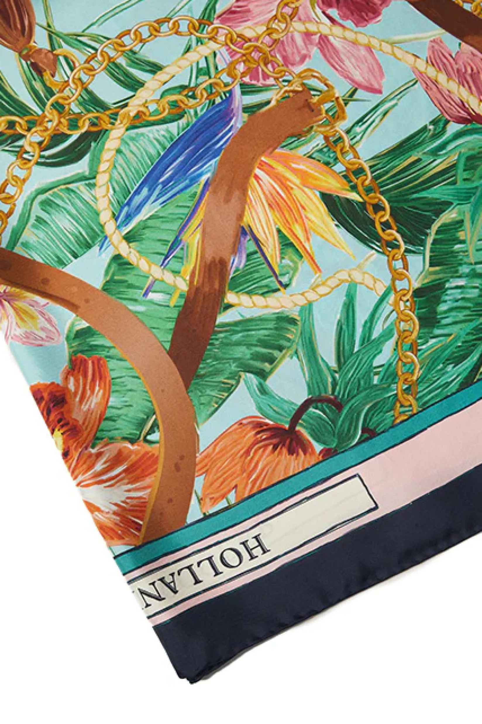 Holland Cooper Scarves|Scarves-Silk Scarf St Lucia