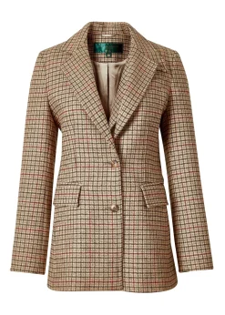 Holland Cooper Blazers|Jackets-Single Breasted Blazer Charlton Tweed