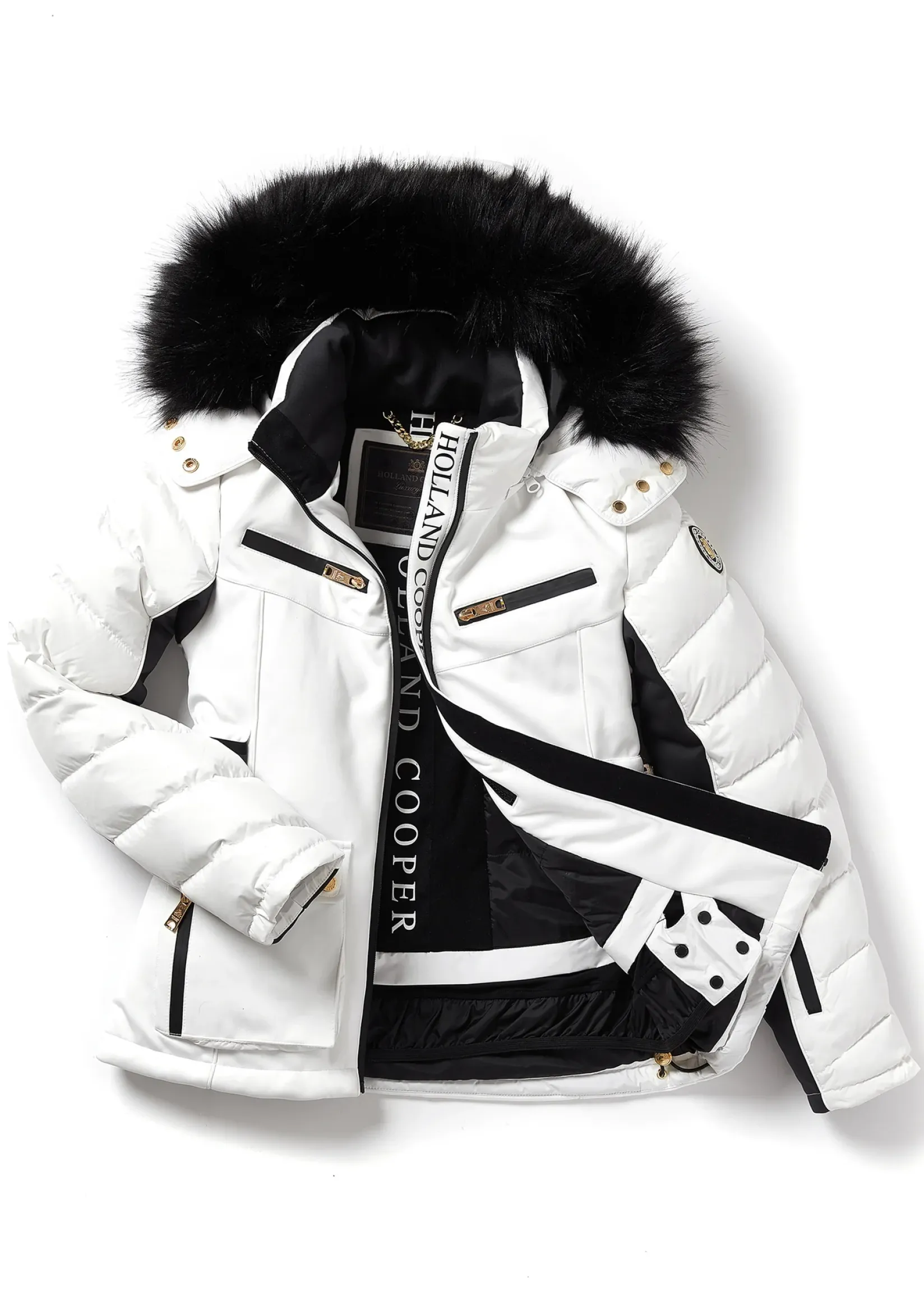 Holland Cooper Après Ski|Ski Jackets-Ski Jacket White