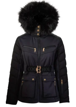 Holland Cooper Ski Jackets|HC Ski-Ski Jacket Black