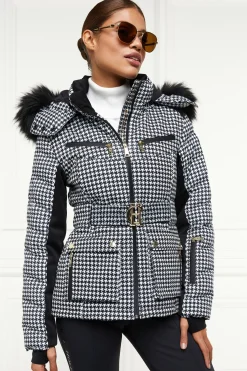 Holland Cooper Ski Jackets|HC Ski-Ski Jacket Houndstooth