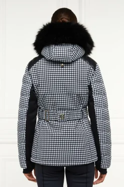 Holland Cooper Ski Jackets|HC Ski-Ski Jacket Houndstooth