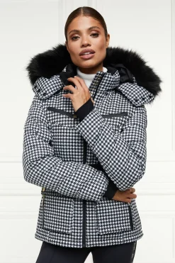 Holland Cooper Ski Jackets|HC Ski-Ski Jacket Houndstooth