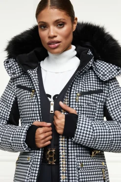 Holland Cooper Ski Jackets|HC Ski-Ski Jacket Houndstooth