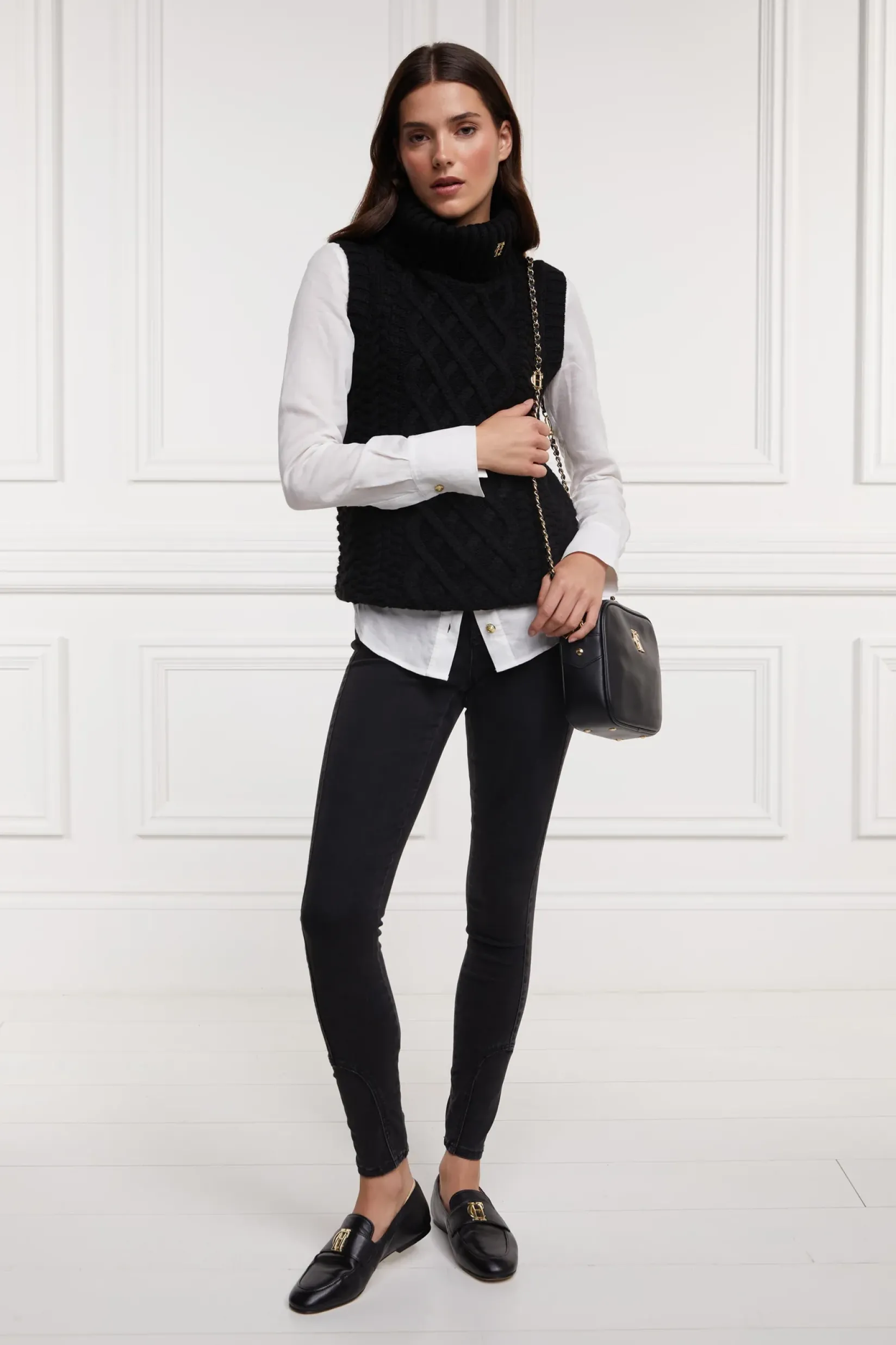 Holland Cooper Knitwear-Sleeveless Knit