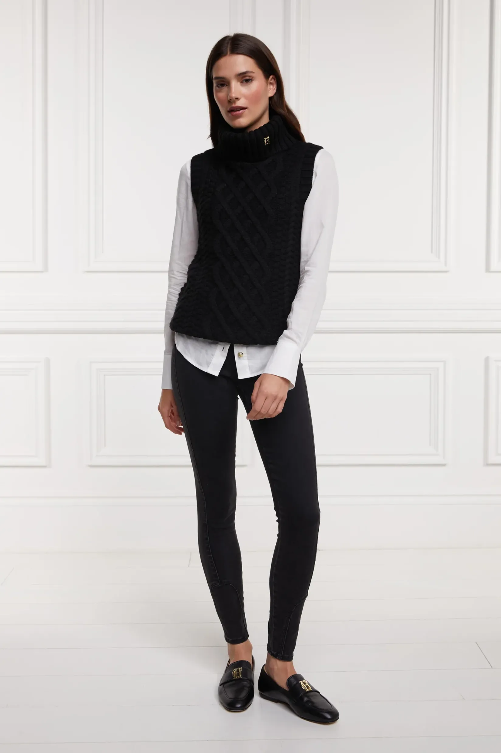 Holland Cooper Knitwear-Sleeveless Knit
