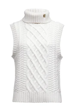 Holland Cooper Knitwear|Jade's Top Picks-Sleeveless Knit Oyster