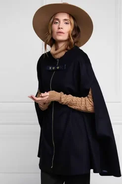Holland Cooper Capes-Slim Cape Soft Navy