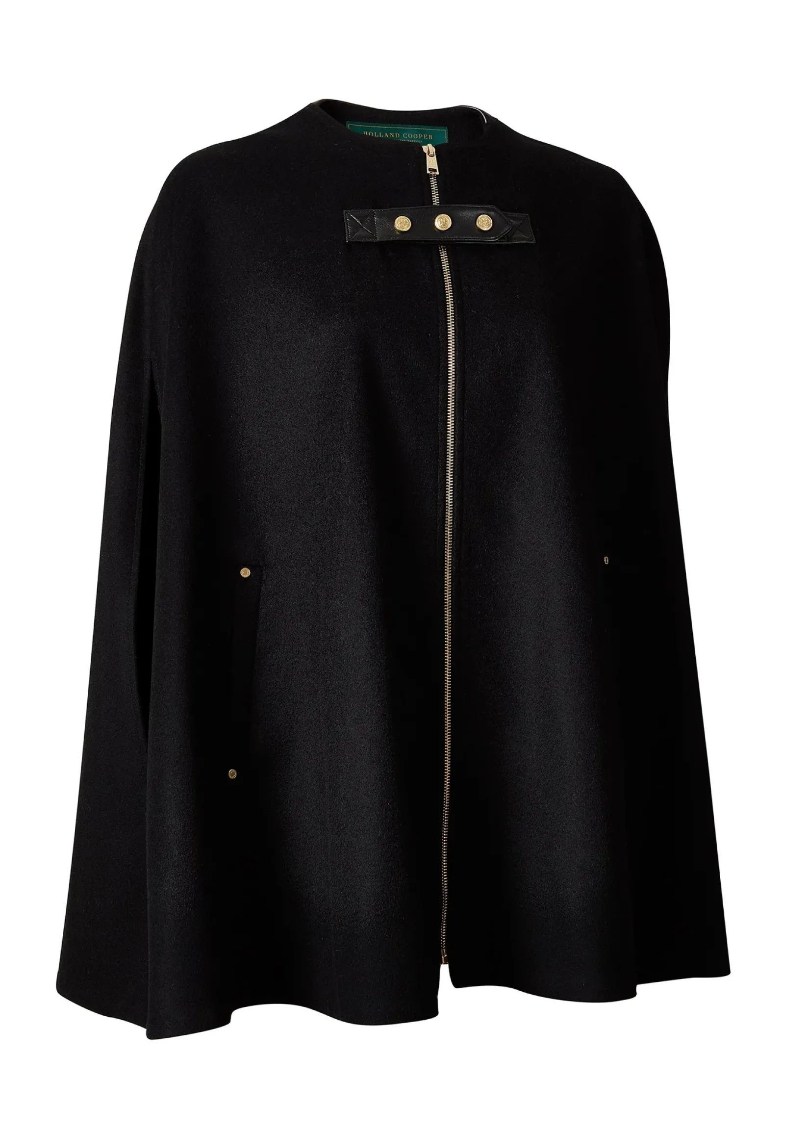 Holland Cooper Capes-Slim Cape Soft Black
