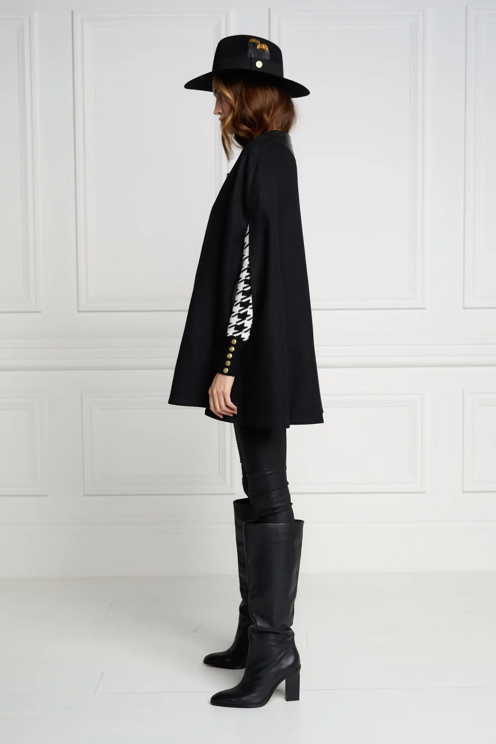 Holland Cooper Capes-Slim Cape Soft Black