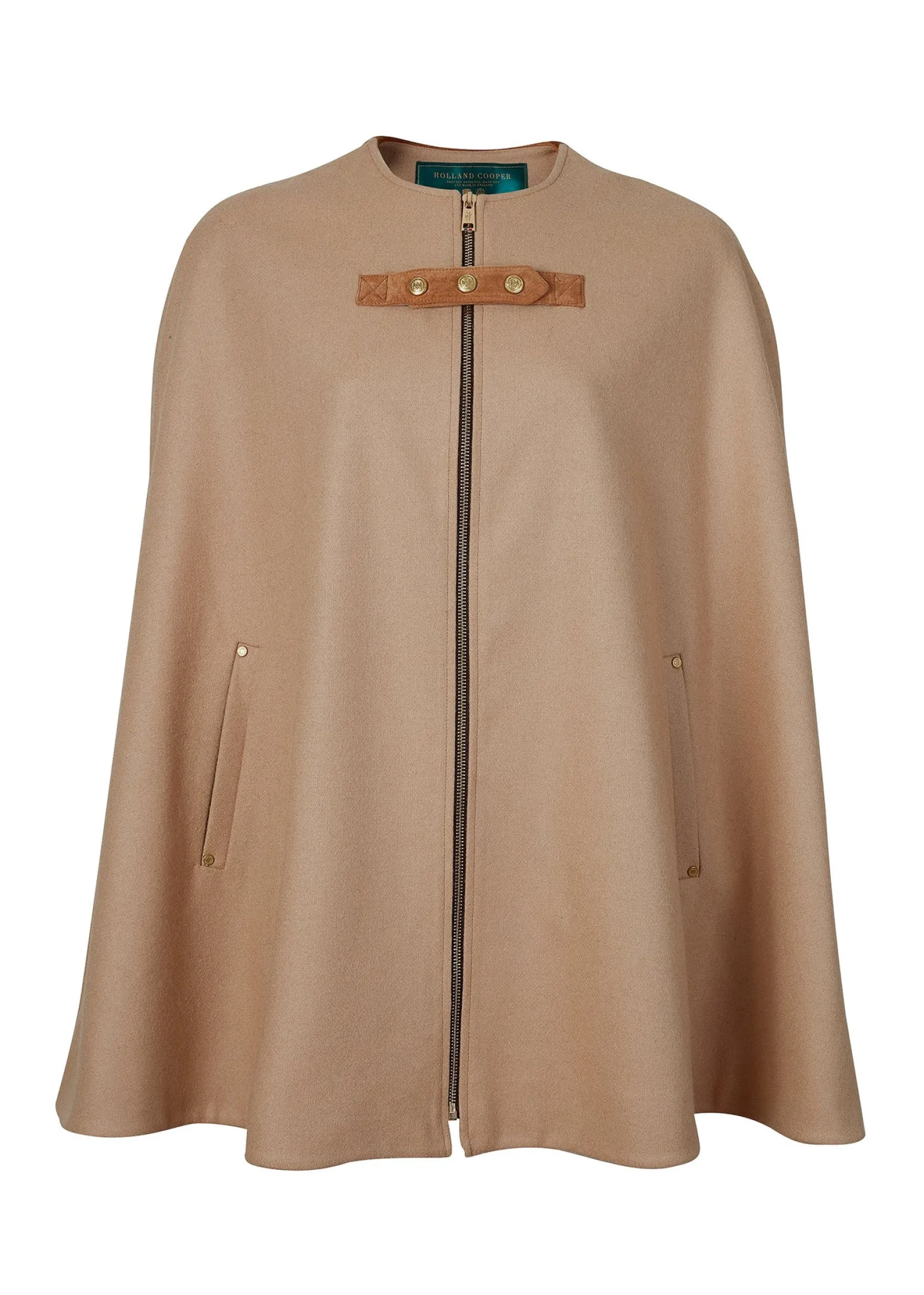 Holland Cooper Capes-Slim Cape Camel
