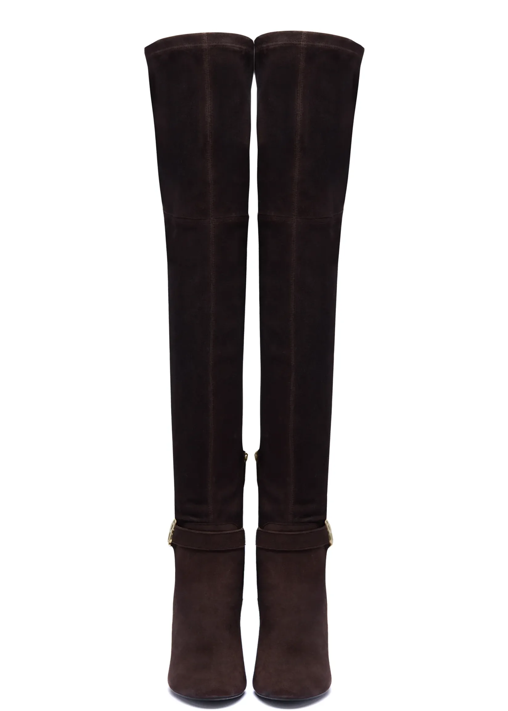 Holland Cooper Gifts For Her|Boots-Sloane Over The Knee Boot Chocolate