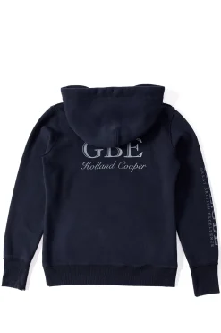 Holland Cooper Hoodies|Equestrian Casualwear-Sporting Goods Hoodie Ink Navy