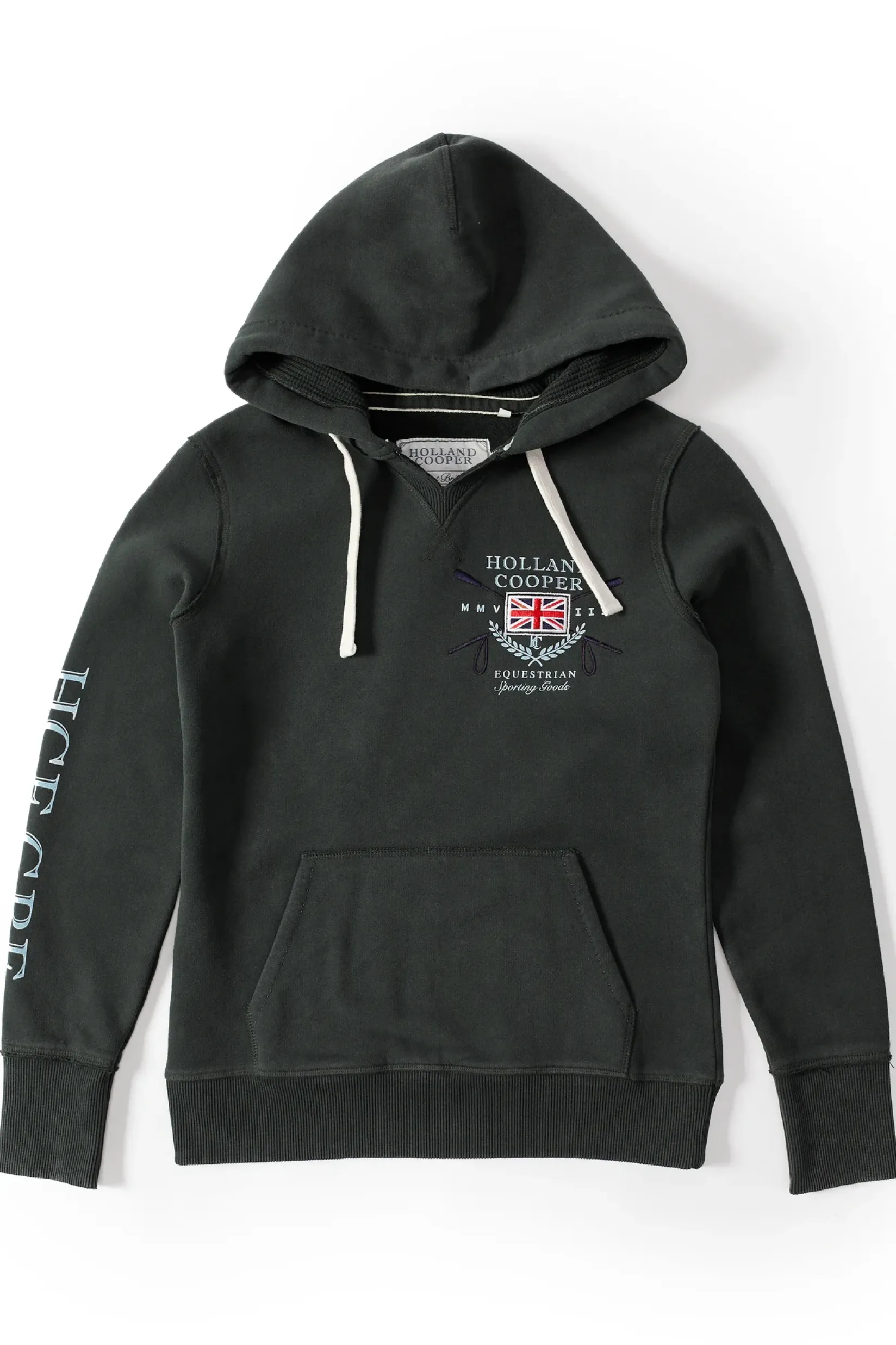 Holland Cooper Equestrian Gifting|Equestrian Gifting-Sporting Goods Hoodie Racing Green