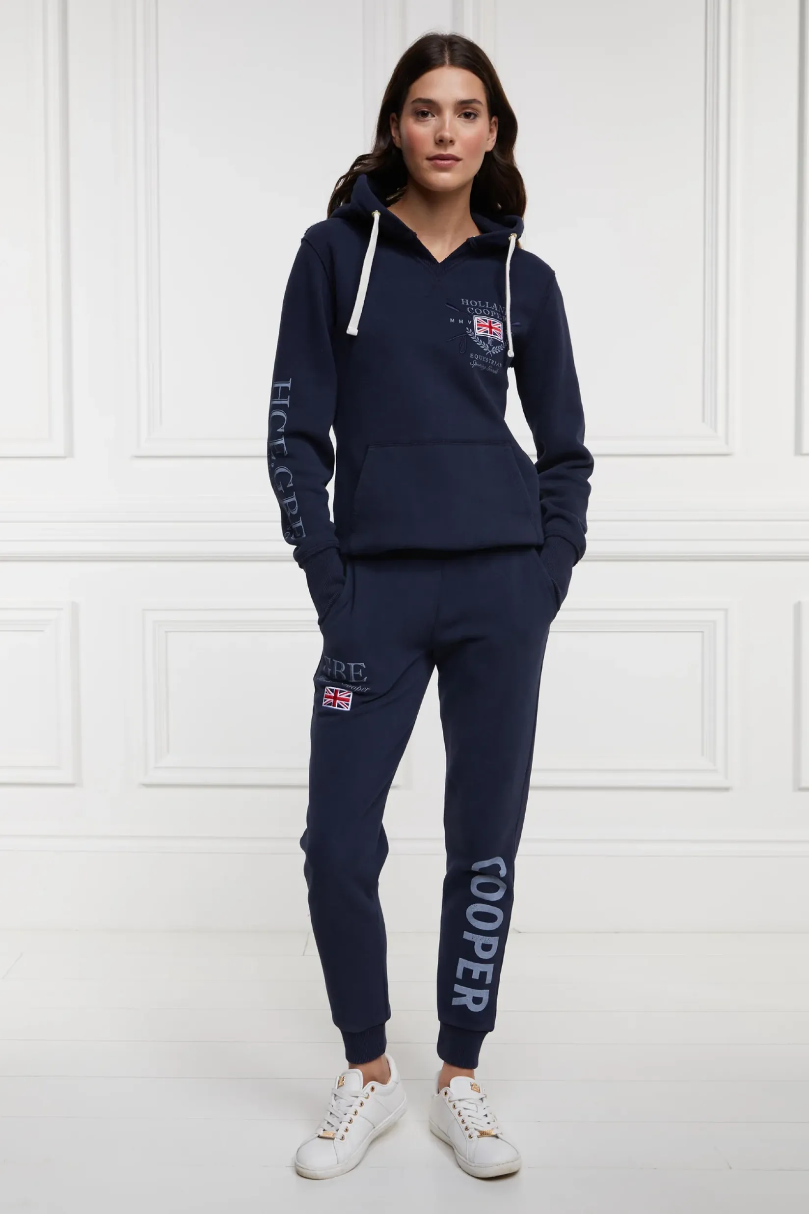 Holland Cooper Equestrian Casualwear|Joggers-Sporting Goods Jogger Ink Navy