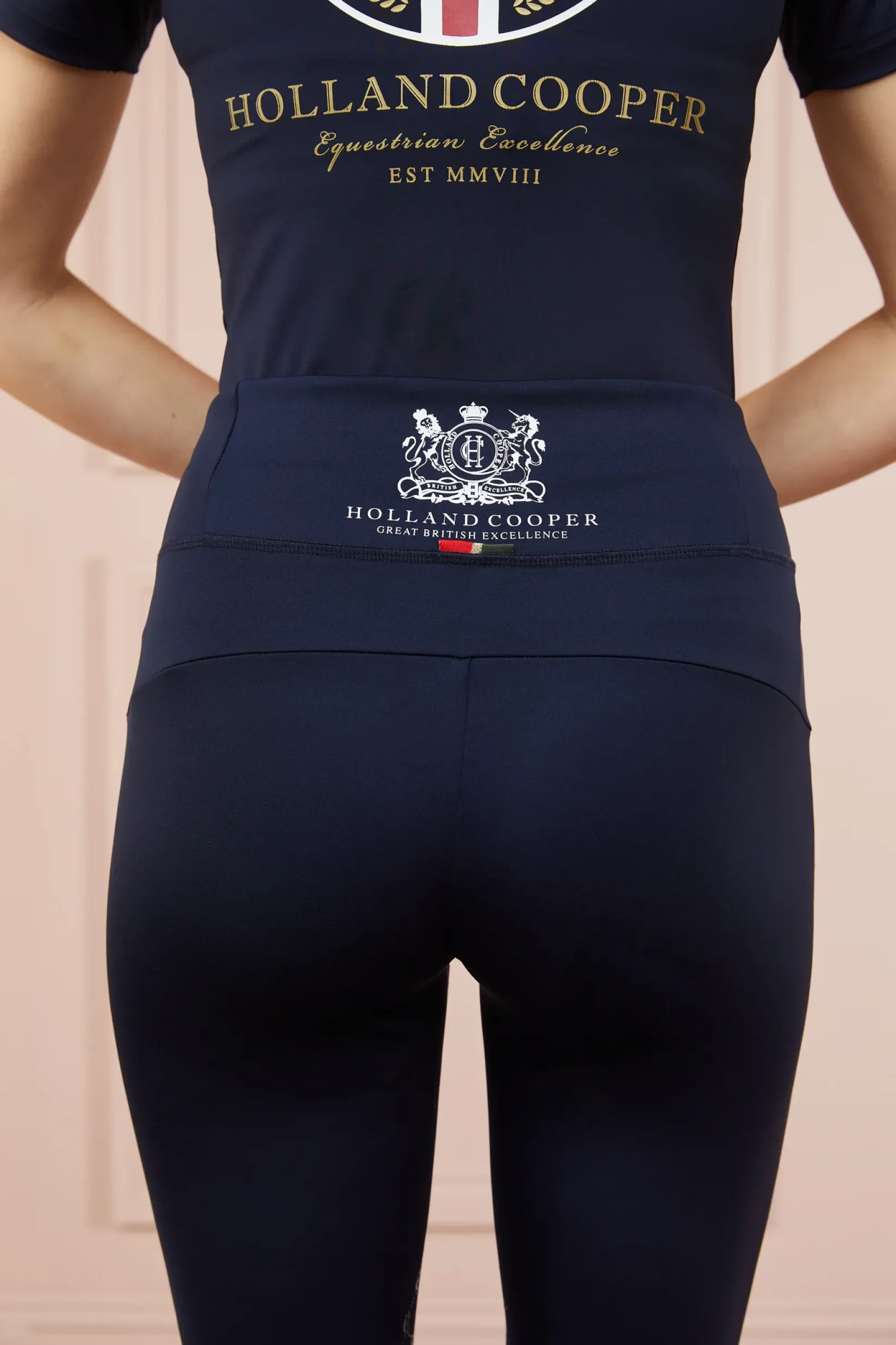 Holland Cooper Leggings|Shop By Product-Sport Legging Ink Navy