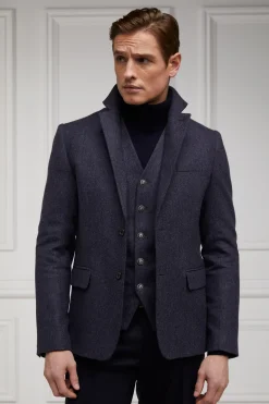 Holland Cooper Gifts For Him|Waistcoats-St James Waistcoat Navy Duke