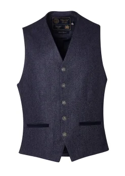 Holland Cooper Gifts For Him|Waistcoats-St James Waistcoat Navy Duke