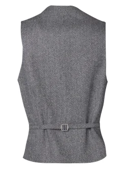 Holland Cooper Shop By Product|The City Break Edit-St James Waistcoat Mono Herringbone