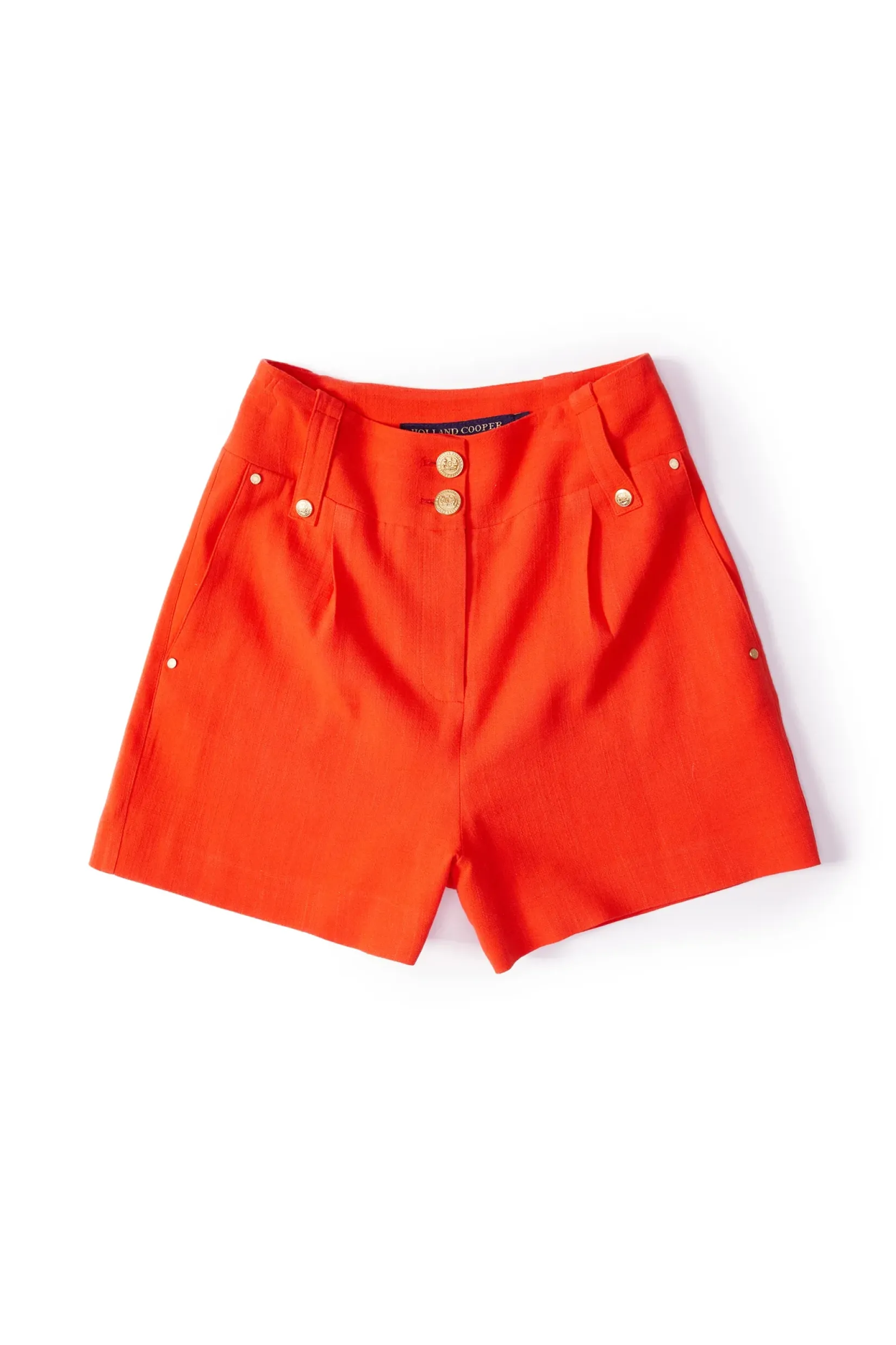 Holland Cooper Shorts|In Stock Tailoring-Tailored Short Neroli Linen