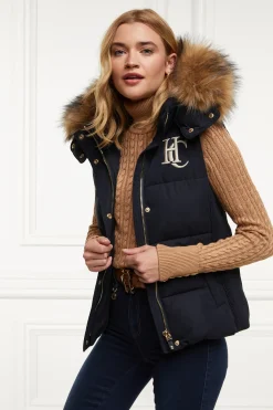 Holland Cooper Shop By Product|Team HC Clothing-Team Gilet Ink Navy