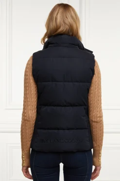 Holland Cooper Shop By Product|Team HC Clothing-Team Gilet Ink Navy