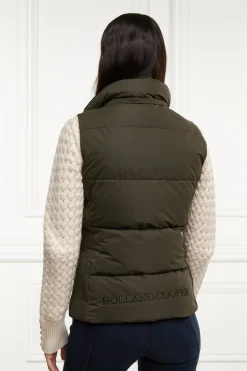 Holland Cooper Gilets|Shop By Product-Team Gilet Khaki