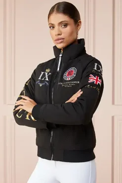 Holland Cooper Jackets|Shop By Product-Team HC Jacket Black