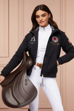 Holland Cooper Jackets|Shop By Product-Team HC Jacket Navy