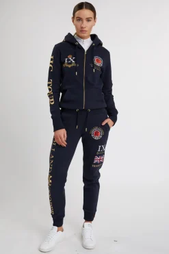 Holland Cooper Hoodies|Team HC Clothing-Team Hoodie Navy