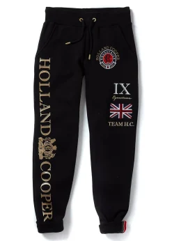 Holland Cooper Joggers|Team HC Clothing-Team Jogger Black