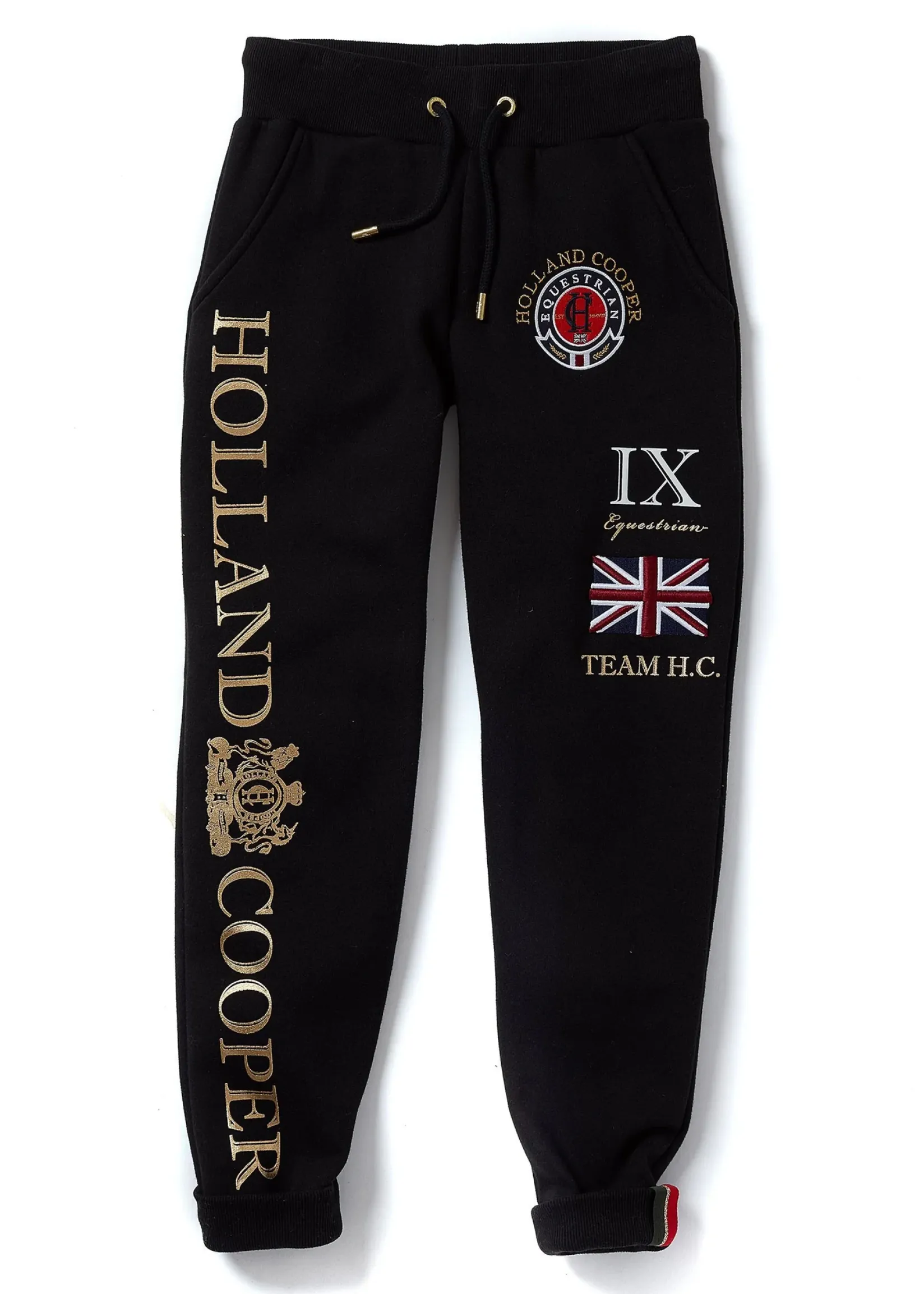 Holland Cooper Joggers|Team HC Clothing-Team Jogger Black