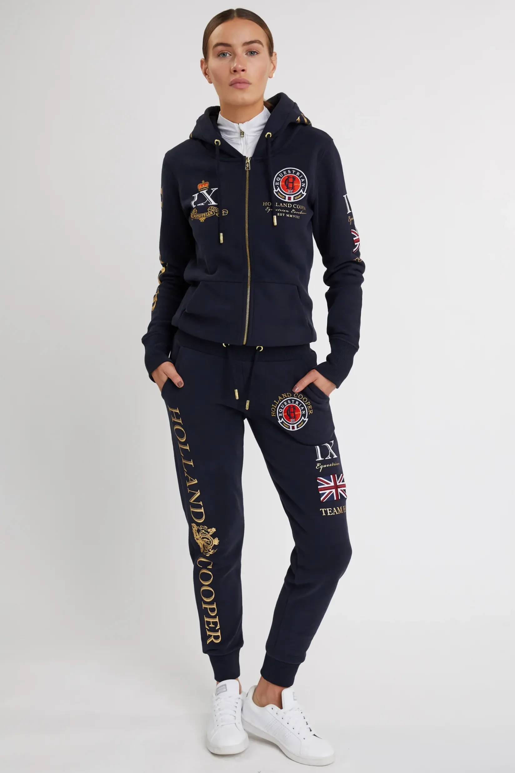 Holland Cooper Joggers|Team HC Clothing-Team Jogger Ink Navy