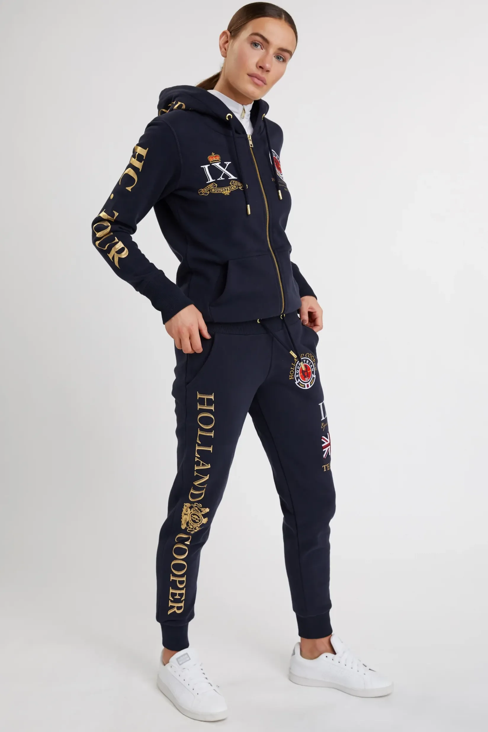 Holland Cooper Joggers|Team HC Clothing-Team Jogger Ink Navy