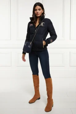 Holland Cooper Jackets|Shop By Product-Team Padded Jacket Ink Navy