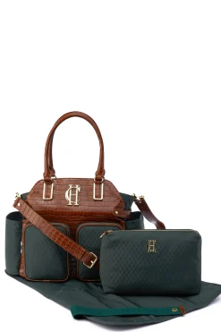 Holland Cooper The Perfect Gesture|Little Gifting-Thames Changing Bag Racing Green