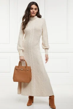 Holland Cooper The Perfect Gesture|Tote Bags-The Brompton Mini Tote Tan Contrast
