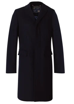 Holland Cooper Gifts For Him|Tailored Coats-The Cheltenham Coat Soft Navy