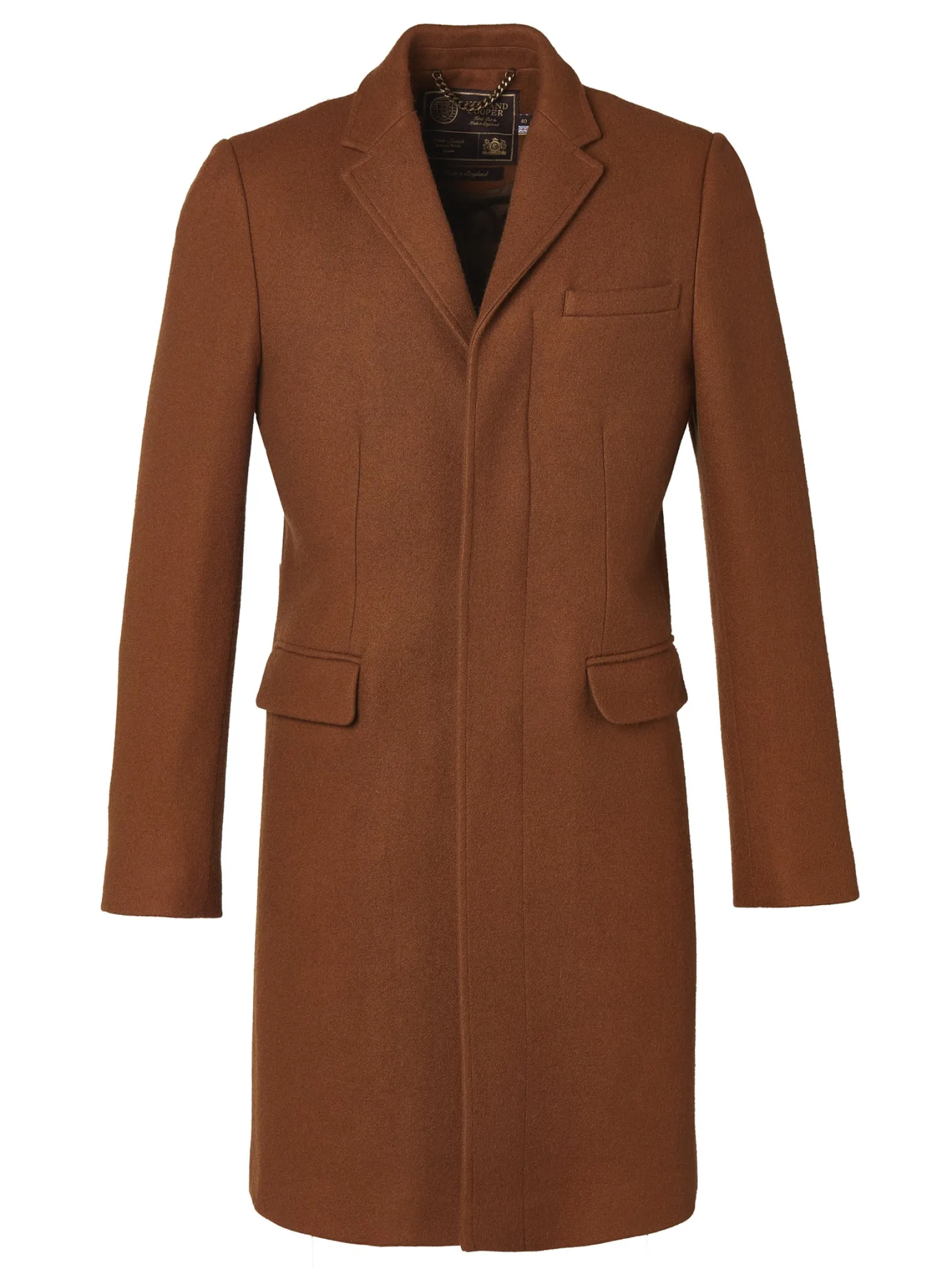 Holland Cooper Shop By Product|Tailoring-The Cheltenham Coat Dark Camel