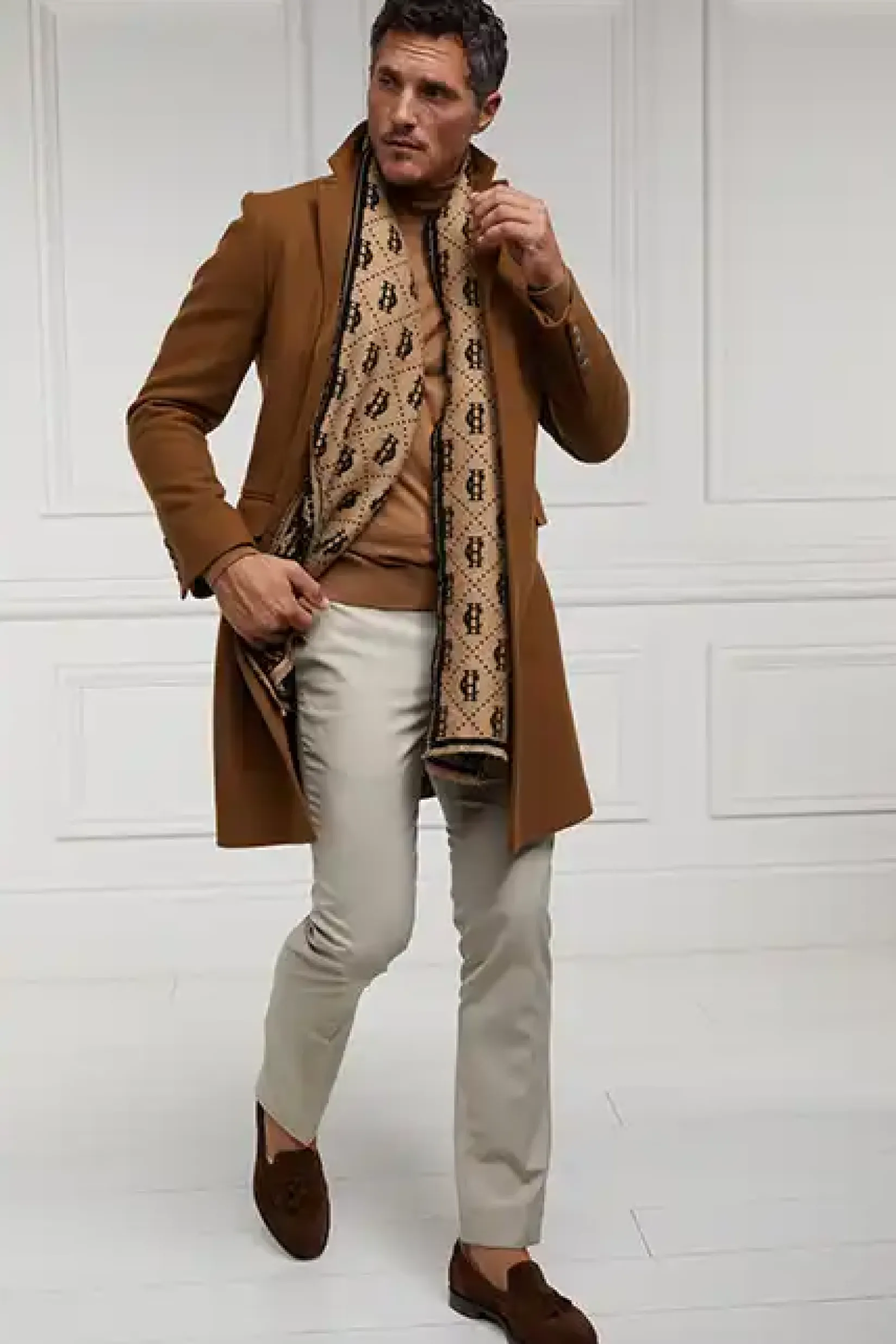 Holland Cooper Shop By Product|Tailoring-The Cheltenham Coat Dark Camel
