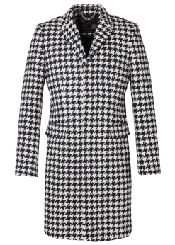 Holland Cooper Shop By Product|Tailoring-The Cheltenham Coat Large Scale Houndstooth